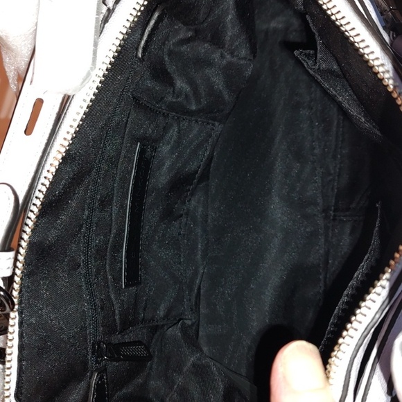 Rebecca Minkoff NWT Micro Perry Leather crossbody satchel in Pale Lilac MSRP$295 - Picture 9 of 16